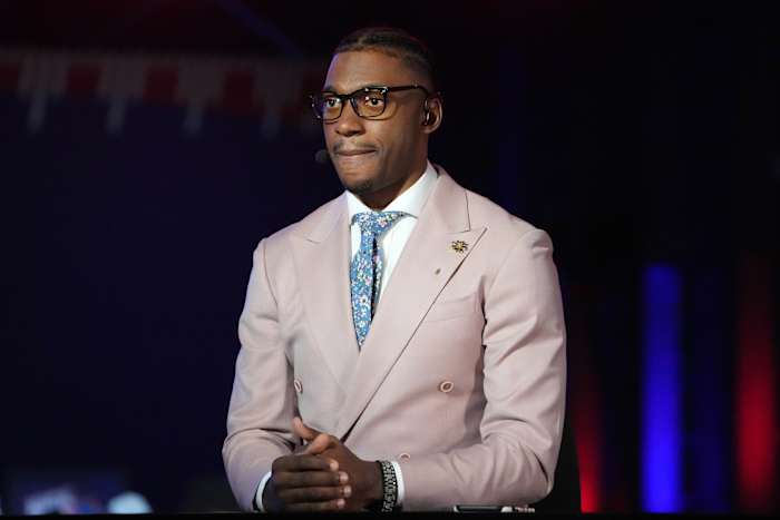 Robert Griffin III on the broadcast for the 2023 Pro Bowl Skills Challenge